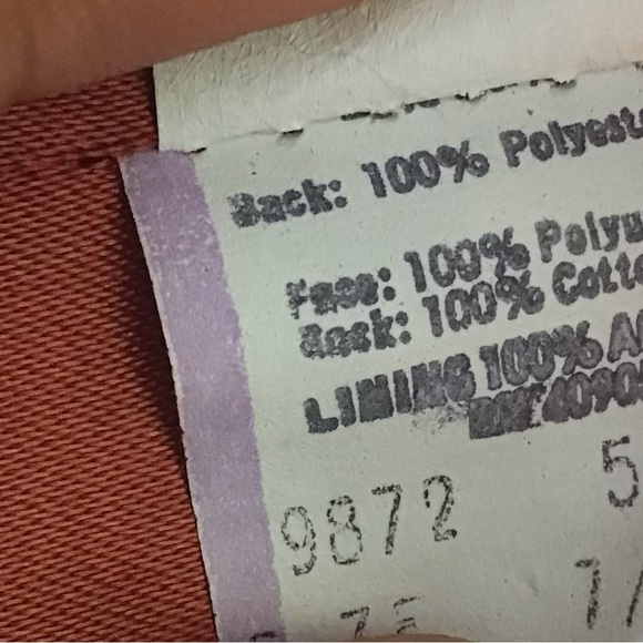 Jordache Vtg. 80’s Mob Wife black faux fur coat with orange lining  Sz. 7 EUC - Picture 6 of 7